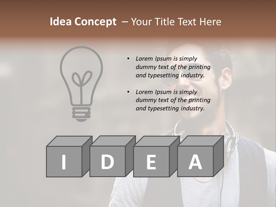 Rusty Power Happiness PowerPoint Template