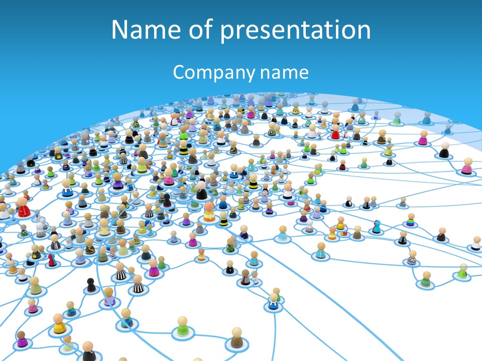 Center System Levels PowerPoint Template