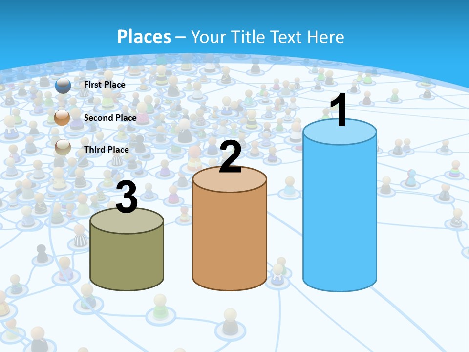 Center System Levels PowerPoint Template