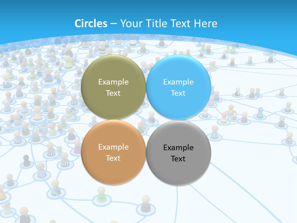 Center System Levels PowerPoint Template