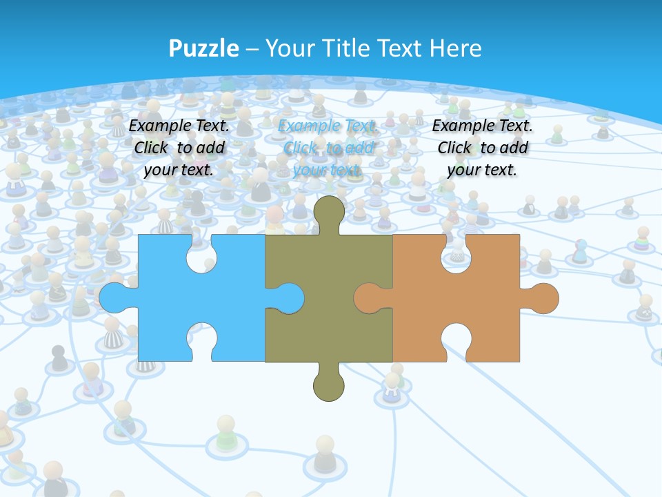 Center System Levels PowerPoint Template
