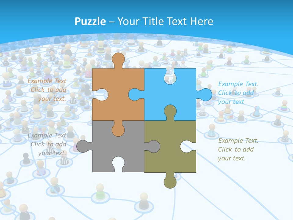 Center System Levels PowerPoint Template