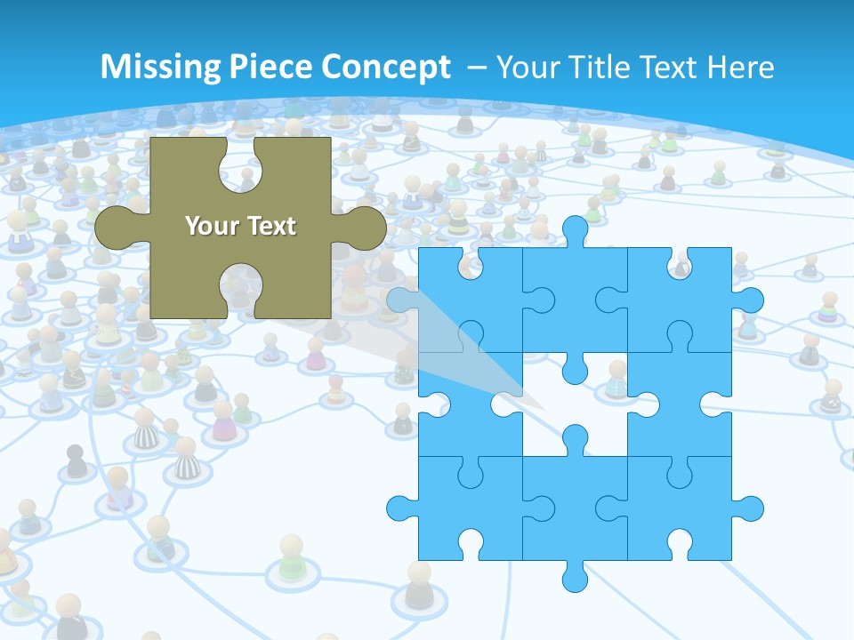 Center System Levels PowerPoint Template