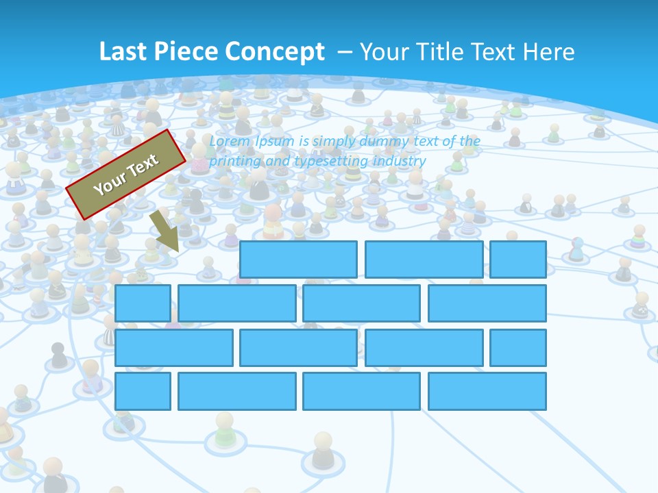 Center System Levels PowerPoint Template