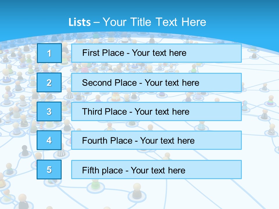 Center System Levels PowerPoint Template