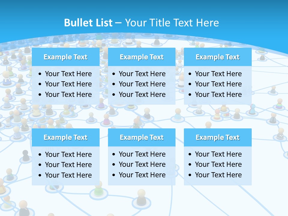Center System Levels PowerPoint Template