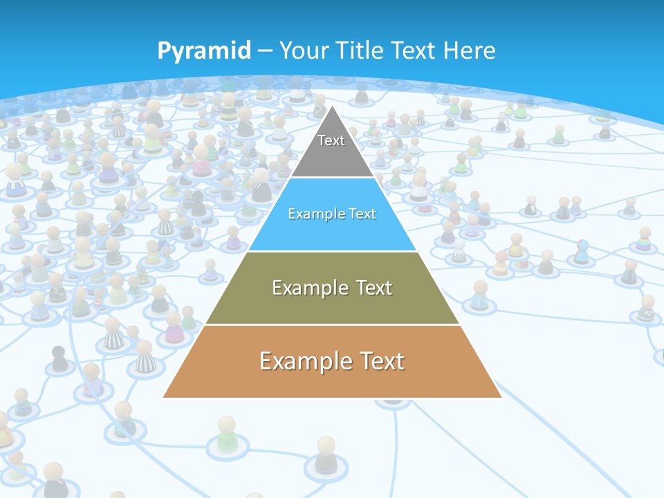 Center System Levels PowerPoint Template