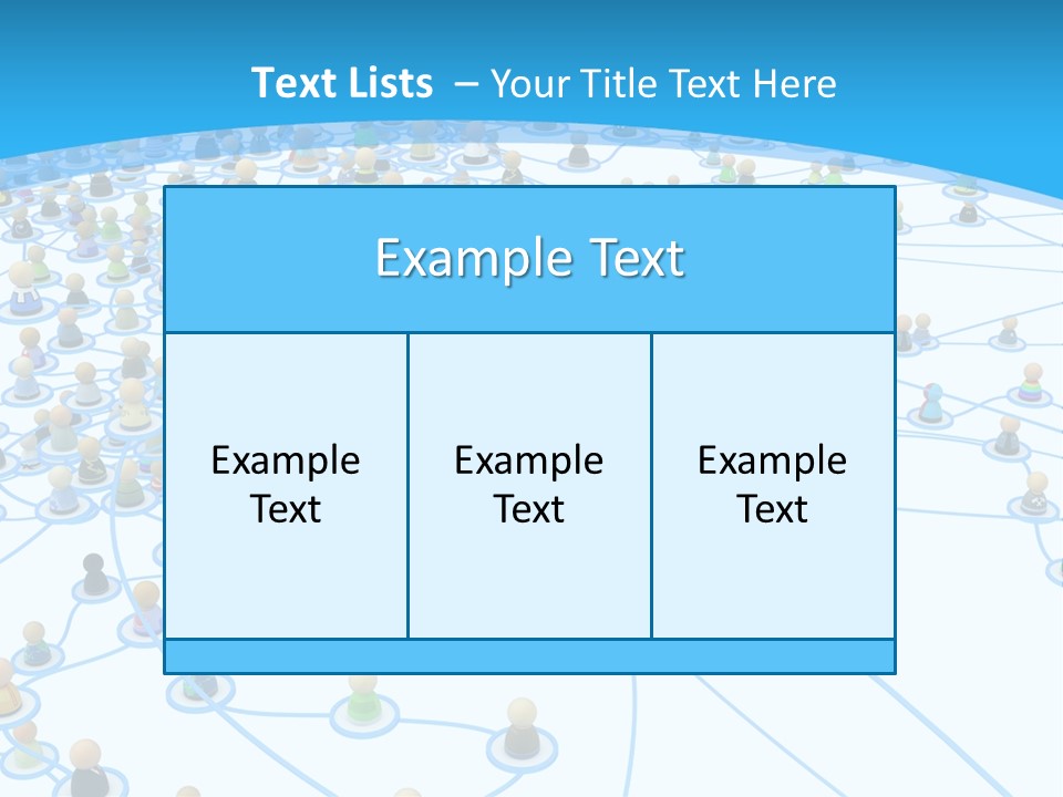 Center System Levels PowerPoint Template