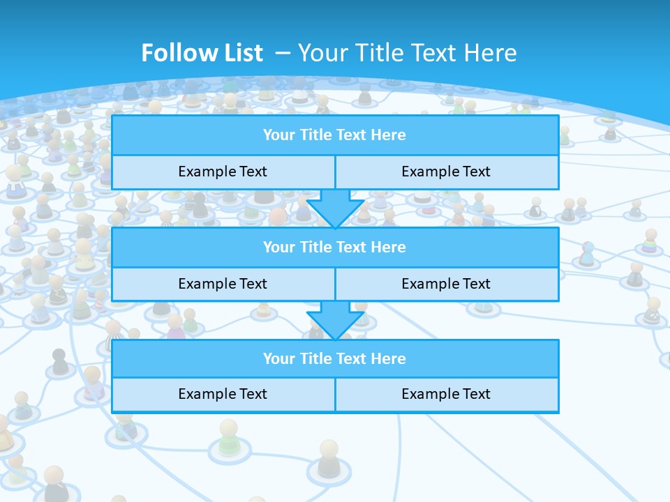 Center System Levels PowerPoint Template
