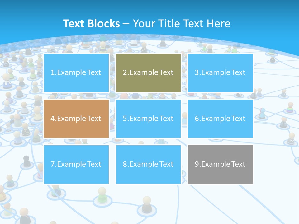 Center System Levels PowerPoint Template