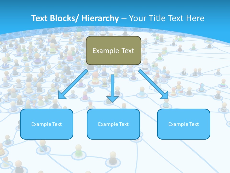 Center System Levels PowerPoint Template