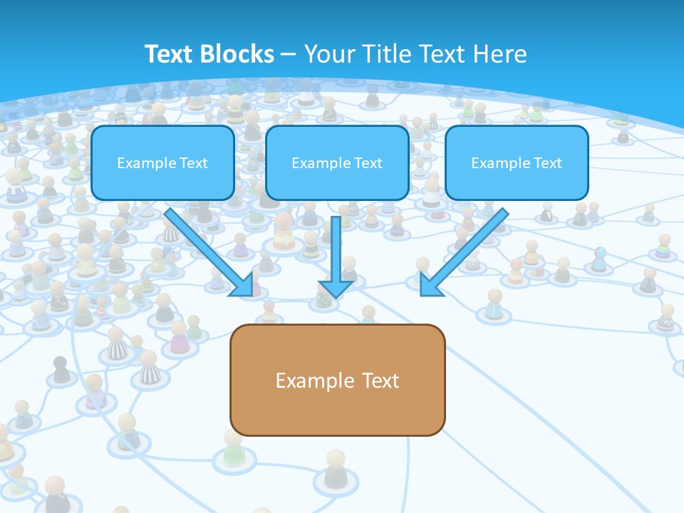 Center System Levels PowerPoint Template