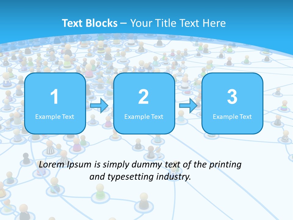 Center System Levels PowerPoint Template