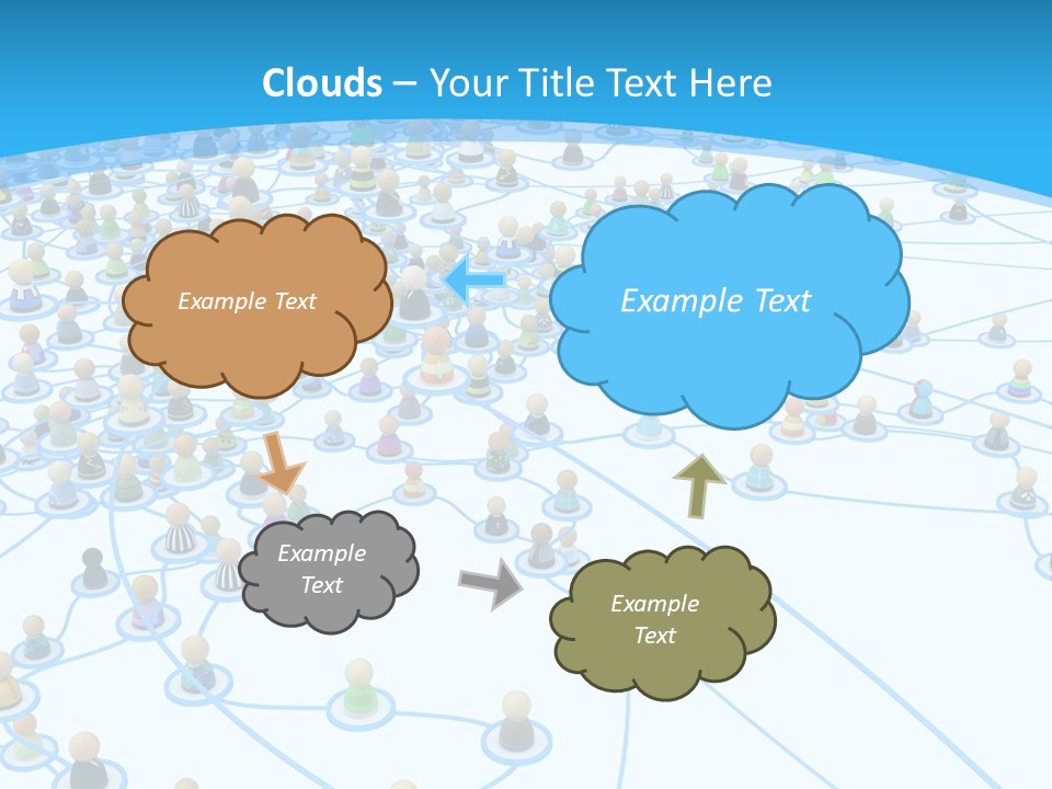 Center System Levels PowerPoint Template