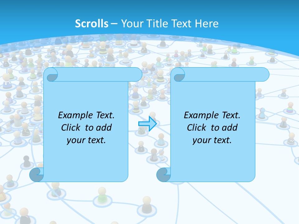 Center System Levels PowerPoint Template