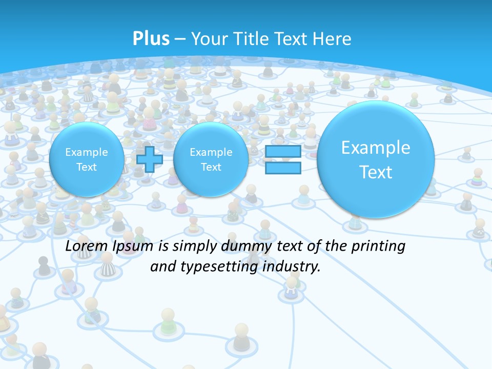 Center System Levels PowerPoint Template
