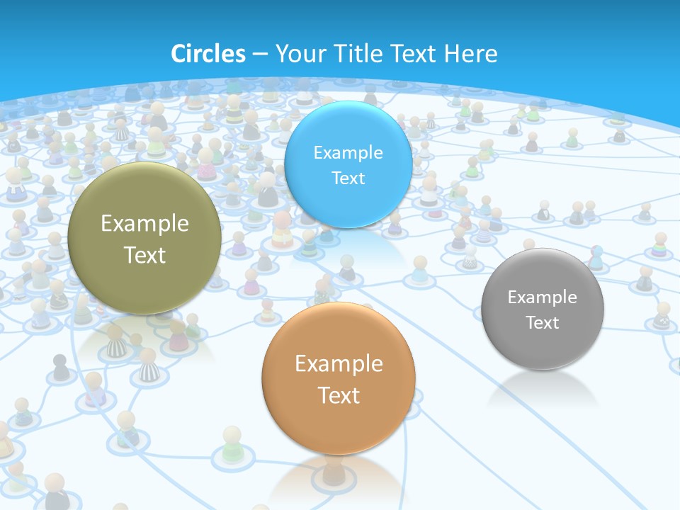 Center System Levels PowerPoint Template