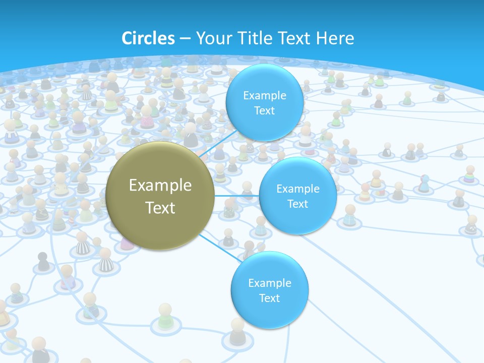 Center System Levels PowerPoint Template