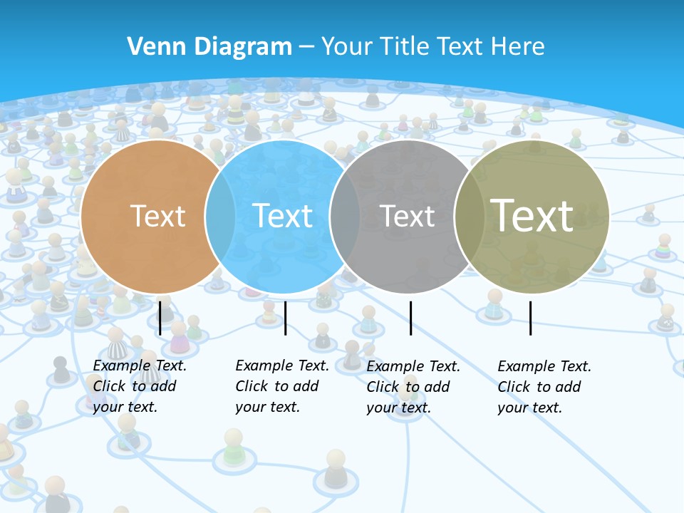Center System Levels PowerPoint Template