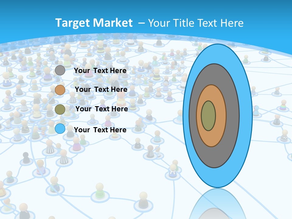 Center System Levels PowerPoint Template