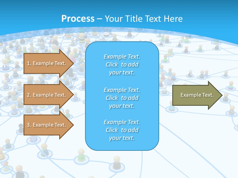 Center System Levels PowerPoint Template