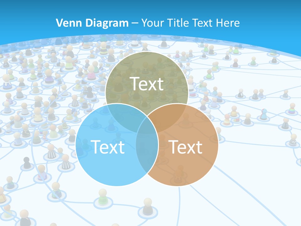 Center System Levels PowerPoint Template