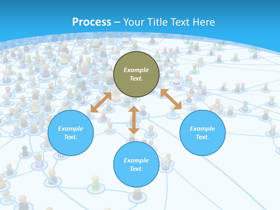 Center System Levels PowerPoint Template