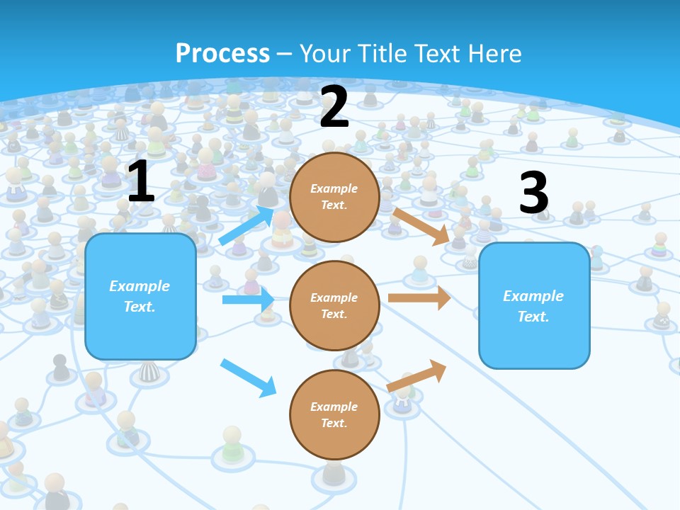 Center System Levels PowerPoint Template