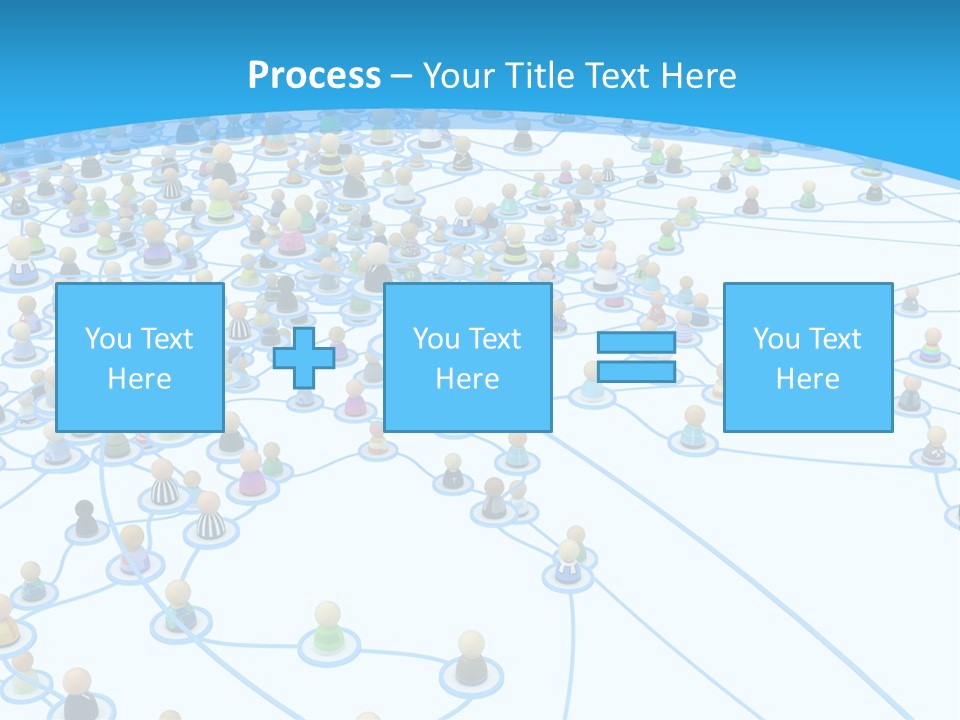 Center System Levels PowerPoint Template