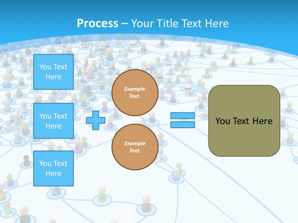 Center System Levels PowerPoint Template