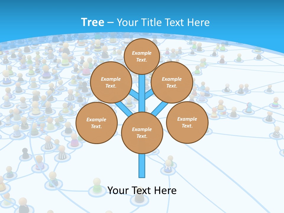 Center System Levels PowerPoint Template