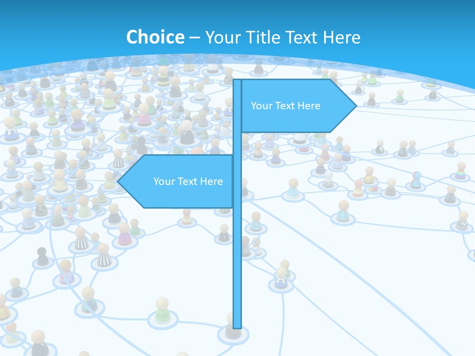 Center System Levels PowerPoint Template