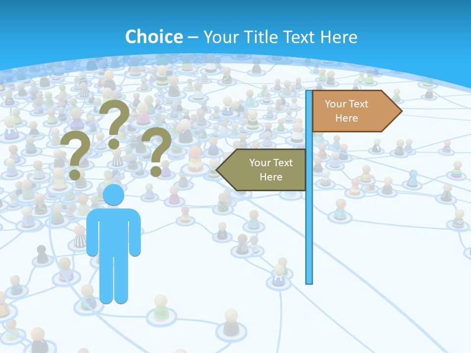 Center System Levels PowerPoint Template