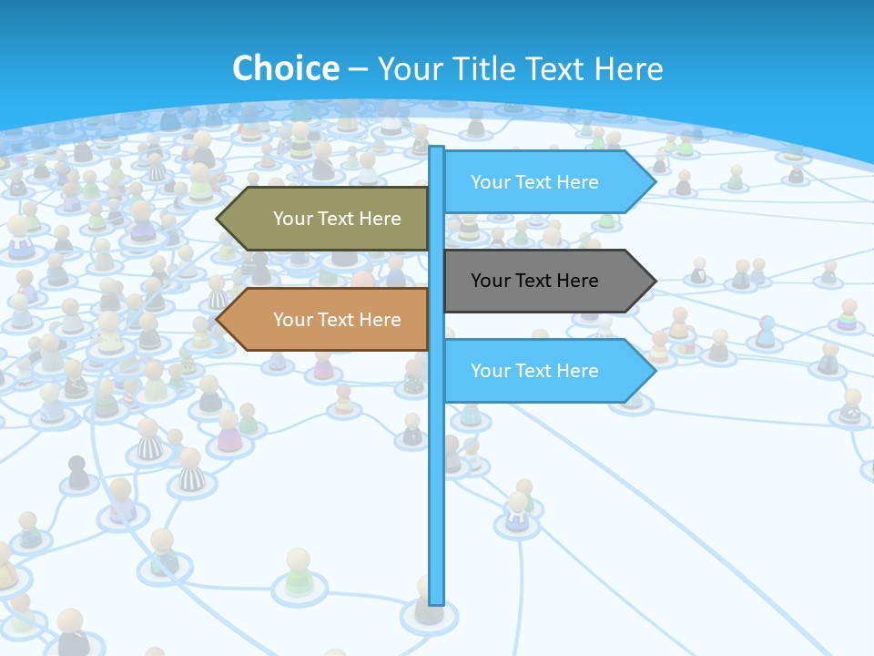 Center System Levels PowerPoint Template