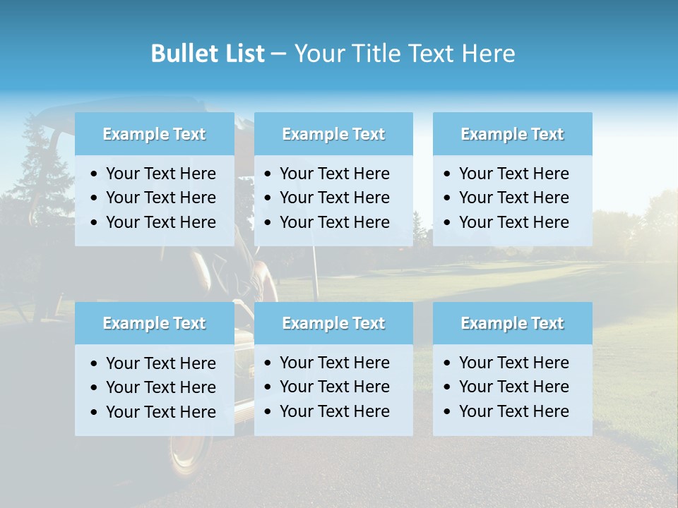 Perfect Nature Grass PowerPoint Template