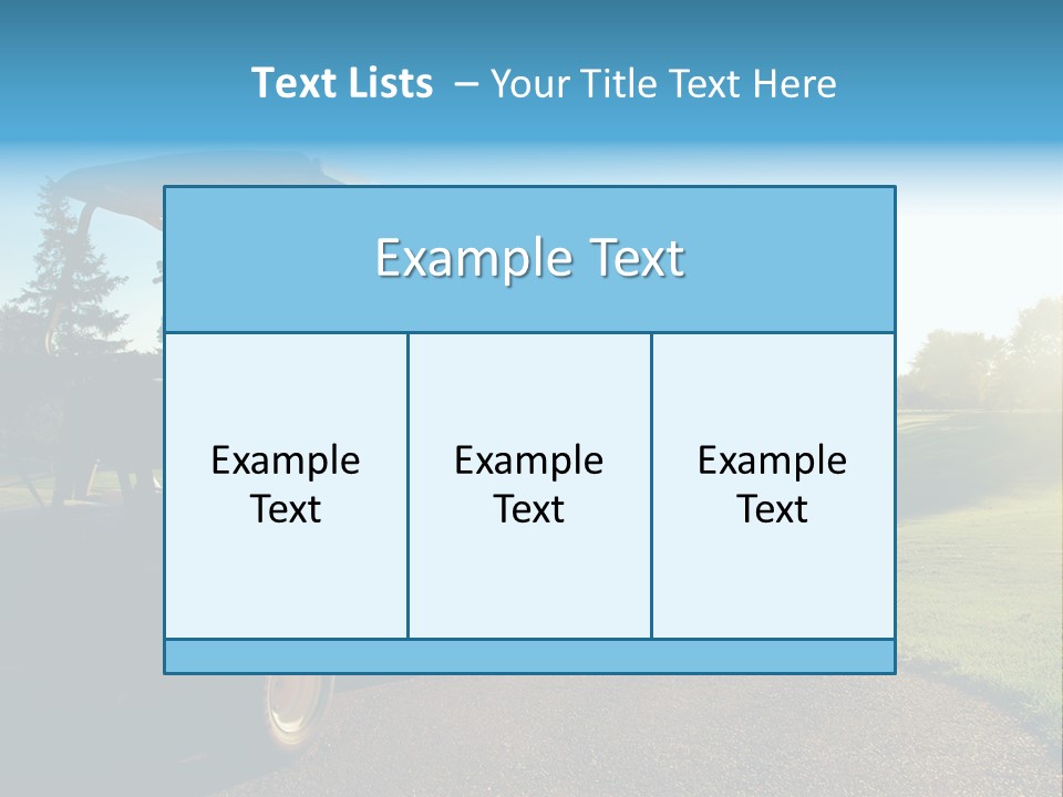 Perfect Nature Grass PowerPoint Template