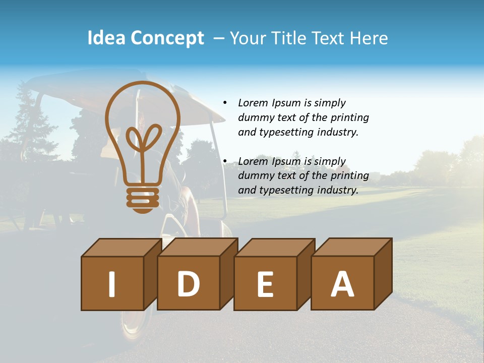 Perfect Nature Grass PowerPoint Template