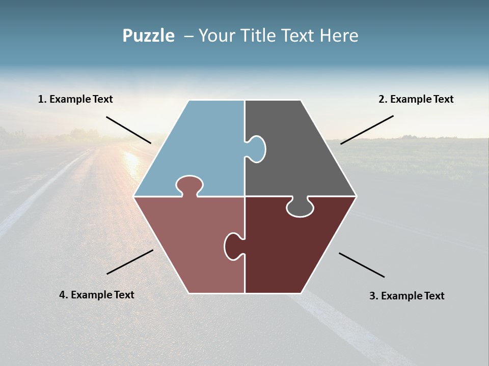 Water Swimsuit Tan PowerPoint Template