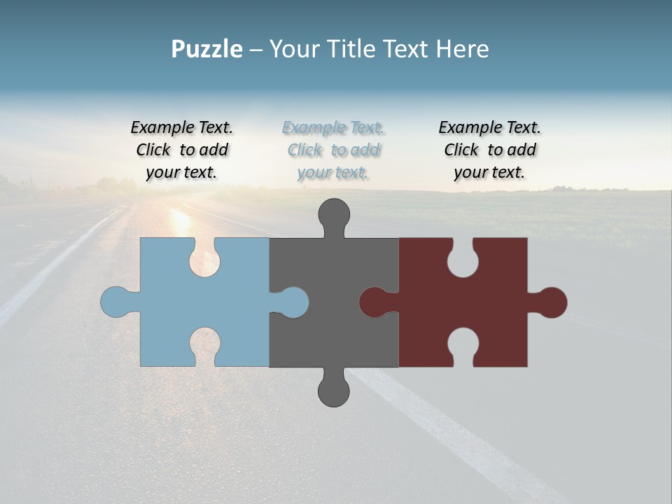 Water Swimsuit Tan PowerPoint Template