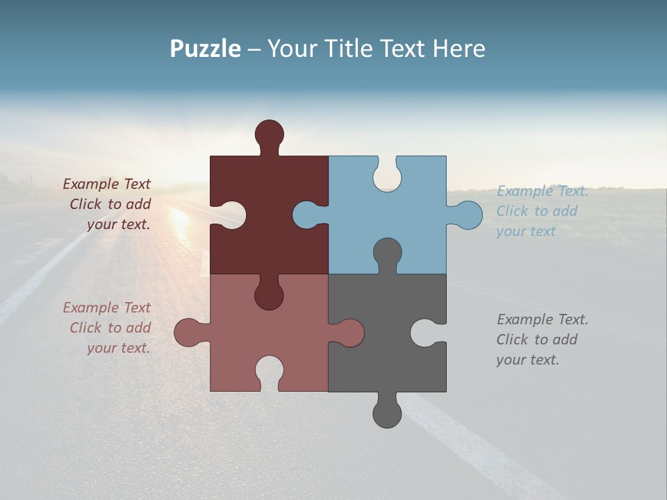 Water Swimsuit Tan PowerPoint Template