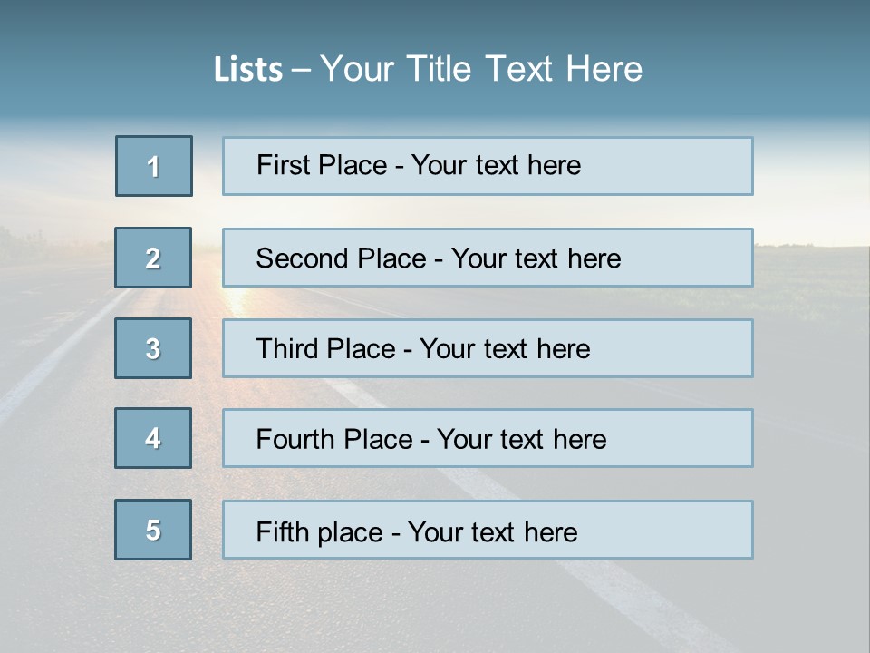 Water Swimsuit Tan PowerPoint Template