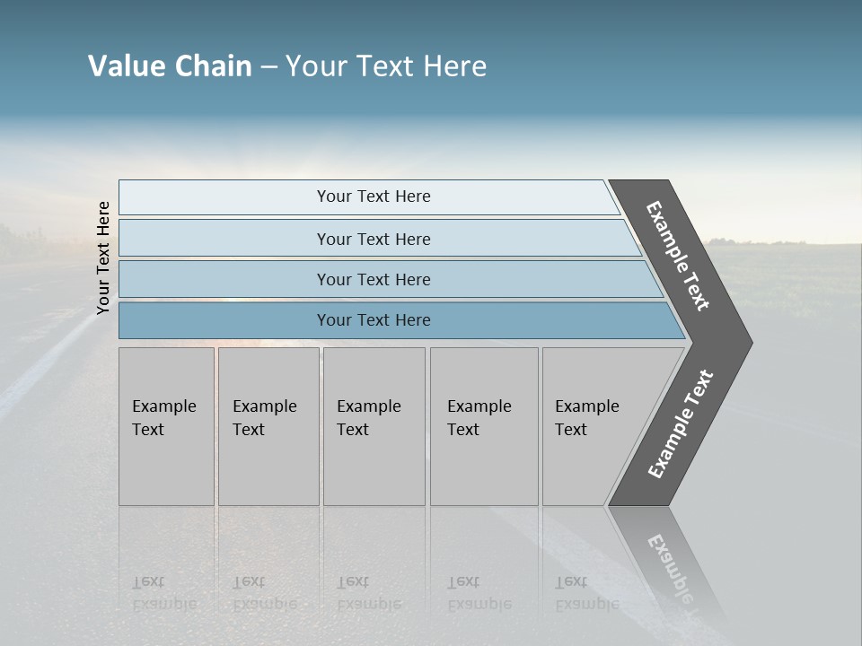 Water Swimsuit Tan PowerPoint Template