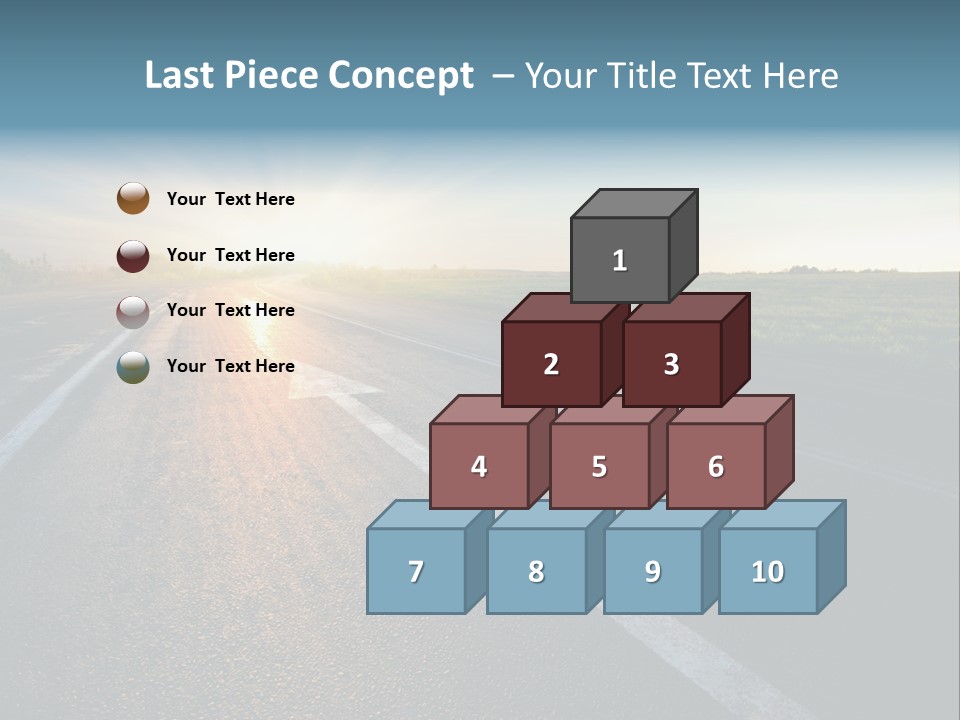 Water Swimsuit Tan PowerPoint Template