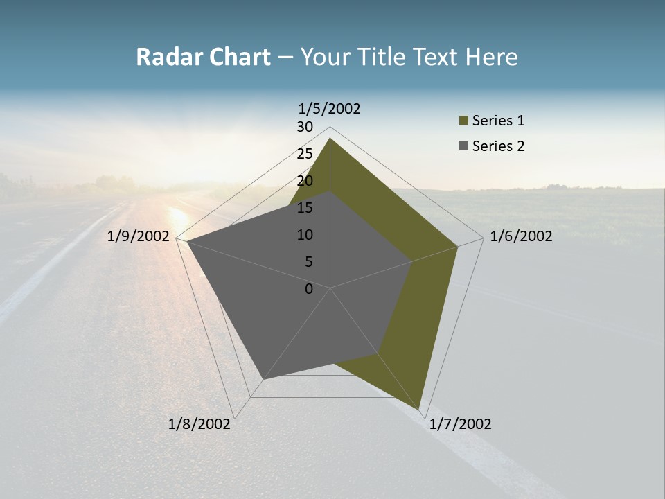 Water Swimsuit Tan PowerPoint Template