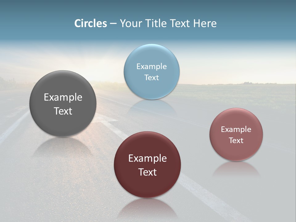 Water Swimsuit Tan PowerPoint Template