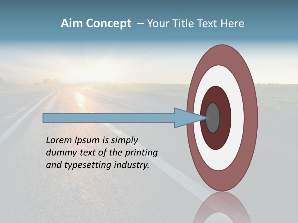 Water Swimsuit Tan PowerPoint Template