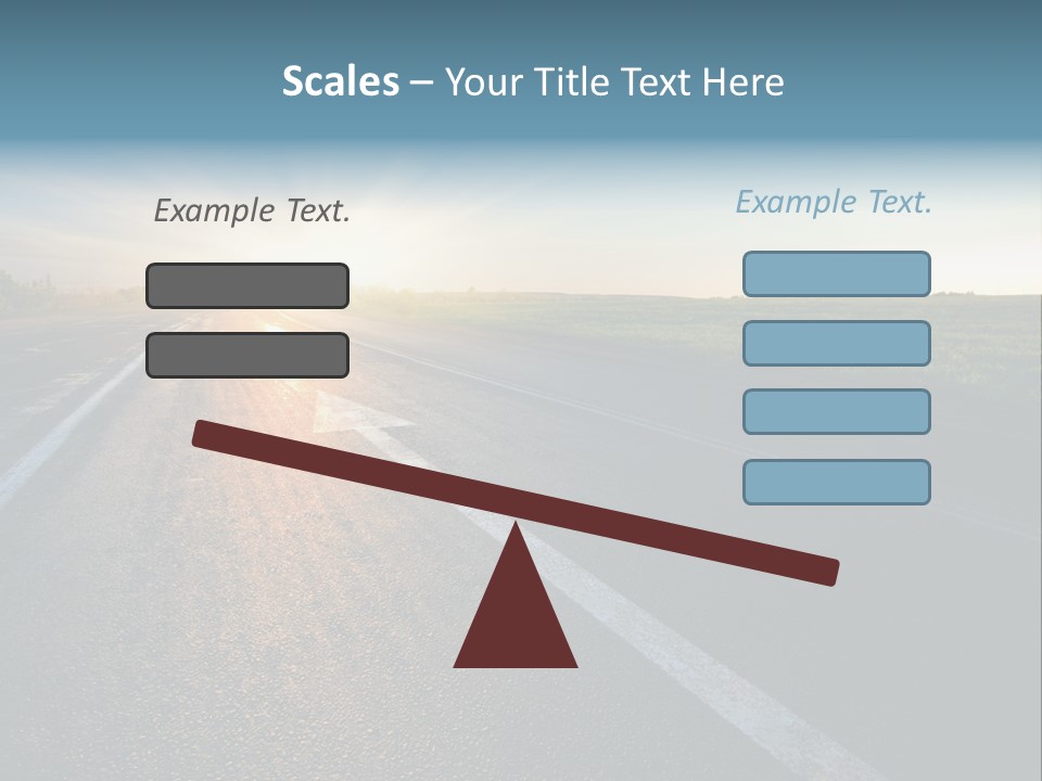 Water Swimsuit Tan PowerPoint Template