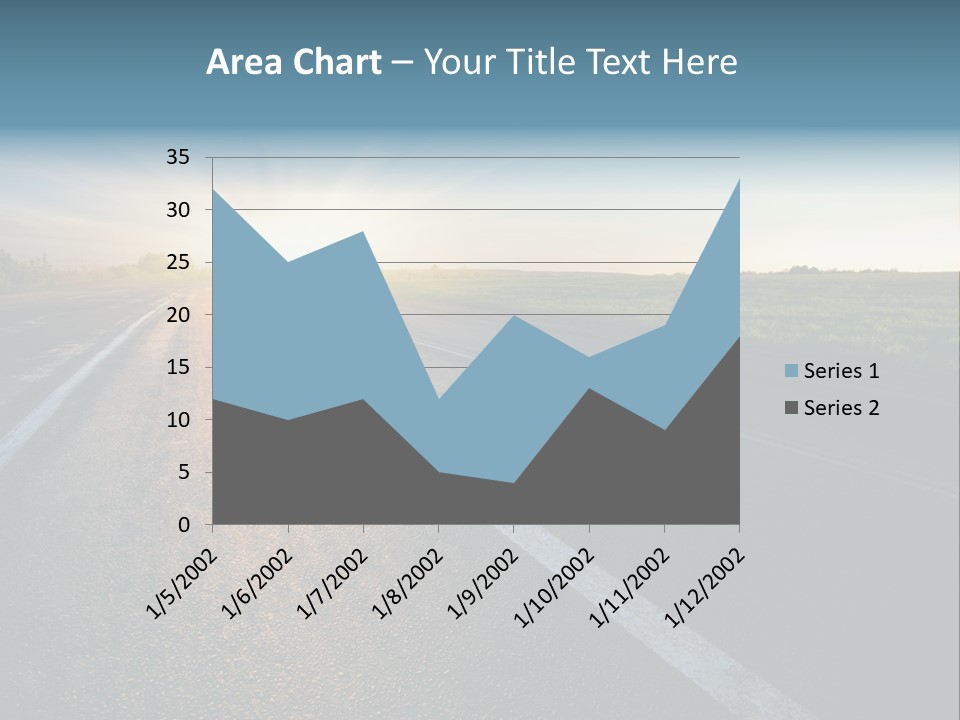 Water Swimsuit Tan PowerPoint Template