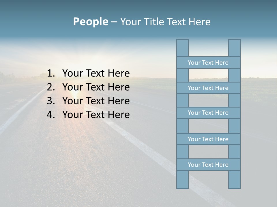 Water Swimsuit Tan PowerPoint Template