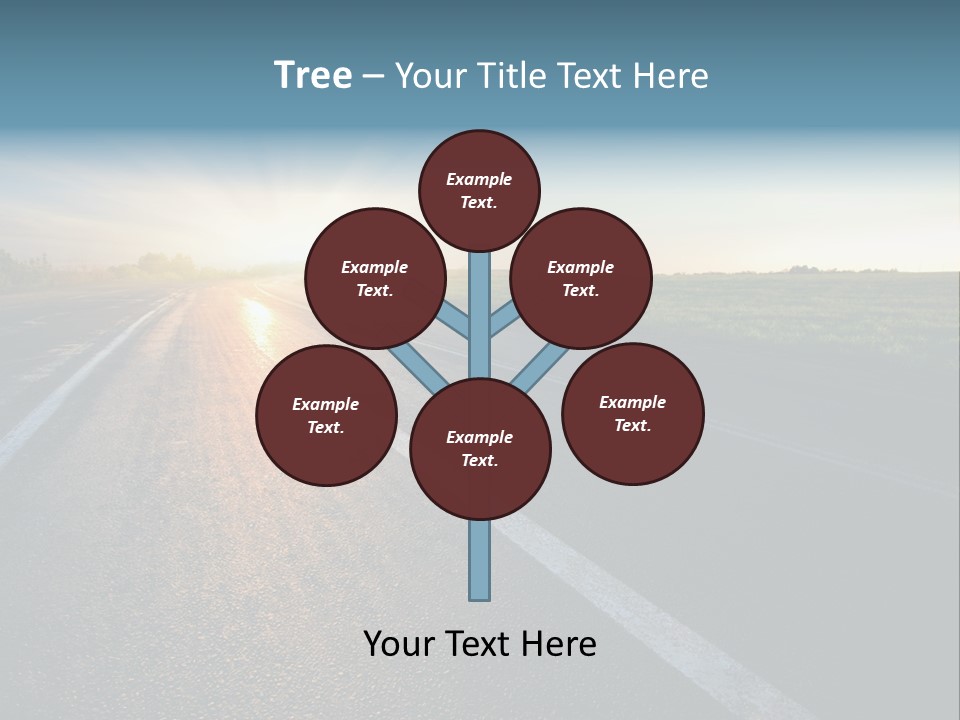 Water Swimsuit Tan PowerPoint Template